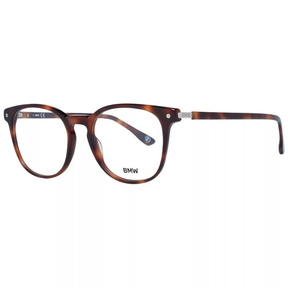 NEW BMW EYEGLASSES BLONDE HAVANA MEN ROUND EYEWEAR BMW BW5032 053